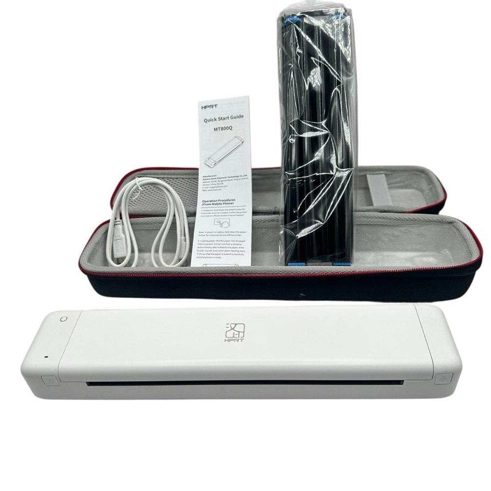 HP Portable Printer, Plastic, Approximately 11.5 inches
